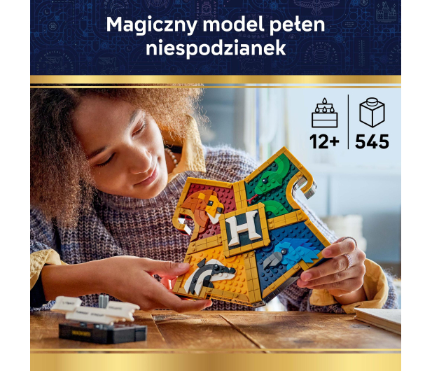 LEGO HARRY POTTER 76462 Herb Hogwartu - 1529857 - zdjęcie 4